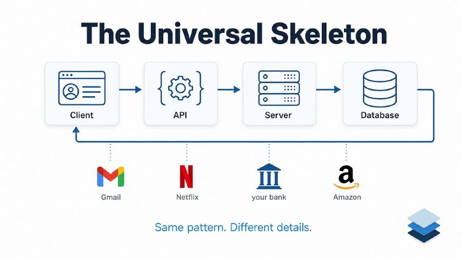 Universal application skeleton